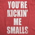 thumbnail image 4 of Maternity Kicking Me Smalls Funny T shirt Pregnancy Announcement Novelty Tee, 4 of 9