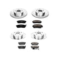 thumbnail image 3 of PowerStop Front and Rear Z23 Evolution Sport Carbon-Fiber Ceramic Brake Pad and Drilled & Slotted Rotor Kit Fits: NISSAN Select Models K2780, 3 of 10