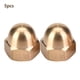 thumbnail image 1 of Kit de tuercas de bellota de latón, tuercas hexagonales con cabeza de cúpula y sujetadores para vehículos (M12, 5 piezas), 1 of 10