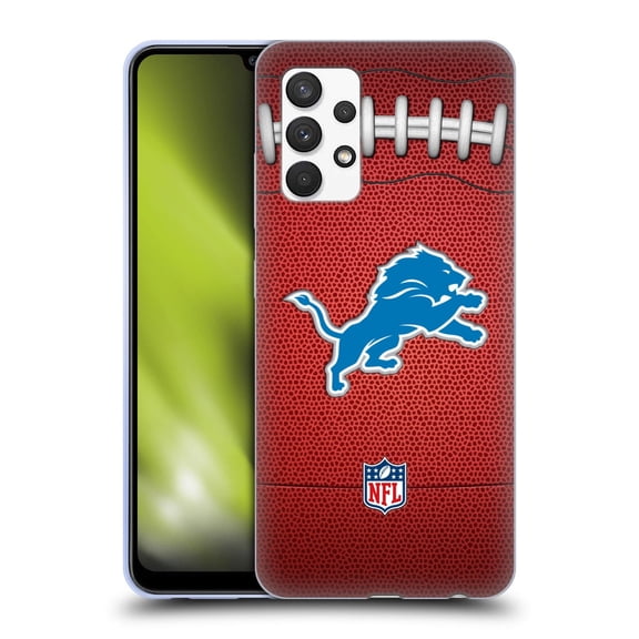 Head Case Designs NFL Detroit Lions Graphics Football Soft Gel Case for Samsung Galaxy A32 (2021)