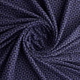 thumbnail image 2 of Zelouf Bernice Geometric Knit Jacquard  , Sewing, DIY, Crafts Fabric by the Yard, Black/violet, 3 Yard, 2 of 3
