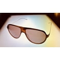 thumbnail image 6 of John Varvatos Brown Aviator Plastic Sunglass V779, Brown Lens, 6 of 6