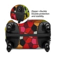 thumbnail image 4 of Naloa Colorful Tie Dye Stained Glass 1 Elastic Suitcase Protector, Travel Suitcase Protector Cover Fits 18-32in Suitcase - Large, 4 of 9