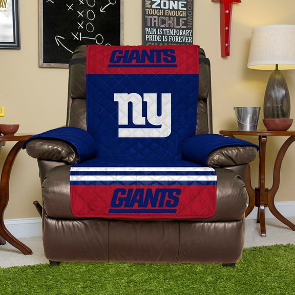 Blue New York Giants Recliner Protector