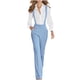 thumbnail image 3 of TaTaai Women Solid Color Loose Fit Jumpsuit Overalls Long Pants Zipper Detail Casual Style Lightweight Breathable Machine Washable No Fading Daily Street Wear Gift, 3 of 9
