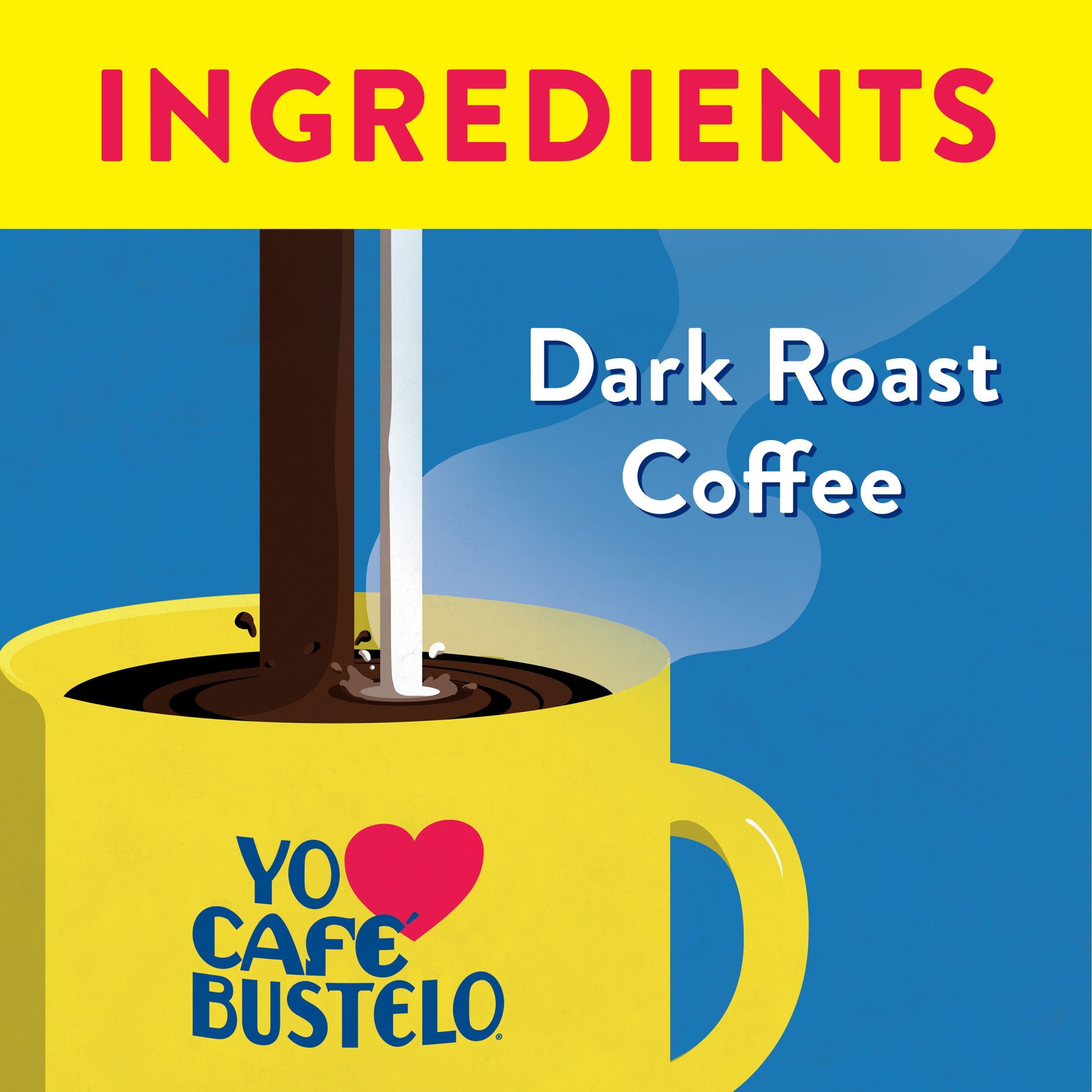 Caf Bustelo, Espresso Style, Dark Roast Instant Coffee, 7.05 oz Jar - image 3 of 8