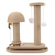 thumbnail image 2 of Poste Rascador Para Gatos, Tablero De Densidad, Muebles De Protección Interactivos, Poste Rascador De Torre Para Gatos Con Juguete De Pelota Para Interiores, 2 of 7