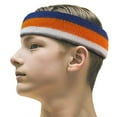 thumbnail image 2 of Couver Unisex Bosnia and Herzegovina Country Flag Cotton Sports Headband, 3 Pieces, 2 of 7