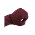 thumbnail image 7 of Isotoner Women's Everyday Spandex Gloves with Fleece Lining, Wine, L/XL, 7 of 7