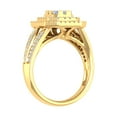 thumbnail image 2 of 1 Carat Cushion Cut Diamond Engagement Ring in 14K Yellow Gold (Ring Size 7.5) (I1-I2 Clarity), 2 of 4