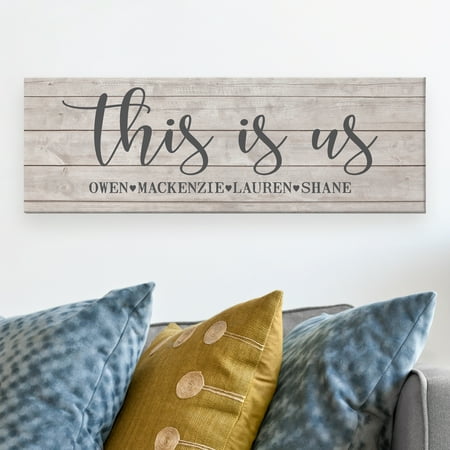 - Personalized This Is Us Canvas