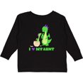 thumbnail image 3 of Inktastic I Love My Aunt Boys or Girls Long Sleeve Toddler T-Shirt, 3 of 5