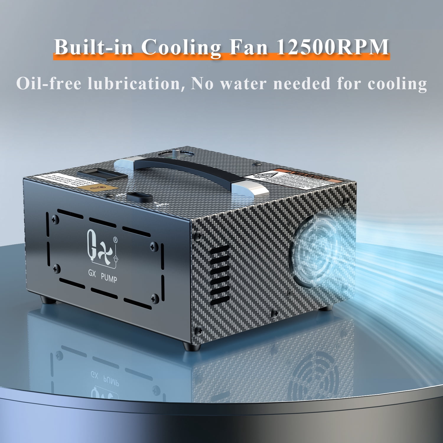 GX Small Portable High Pressure Air Compressor CS1-I PCP with 