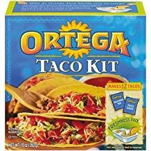 Ortega Taco Dinner Kit 12 Taco Shells 10 Oz. Pack Of