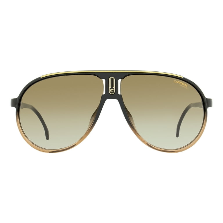 Carrera 62mm clearance gradient aviator sunglasses