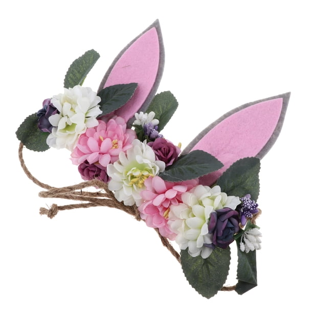 Guirnaldas para Diademas Juguetes de Necesidad Especial Aprender - , tal se describe Zulema Diademas de flores para niños