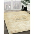thumbnail image 2 of Ahgly Company Indoor Round Traditional Golden Blonde Gold Area Rugs, 4' Round, 2 of 6