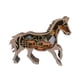 thumbnail image 4 of Adornos de caballo de animales de madera, mesa , silueta Retro, miniaturas, artesanía, escultura, grabado hueco para estante, decoración del Gloria Escultura casera, 4 of 8