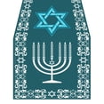 thumbnail image 1 of Hexagon Star Table Runner for Candlelight Festival Christmas Dining Boho Kitchen Tablecloth Decoration, 1 of 7