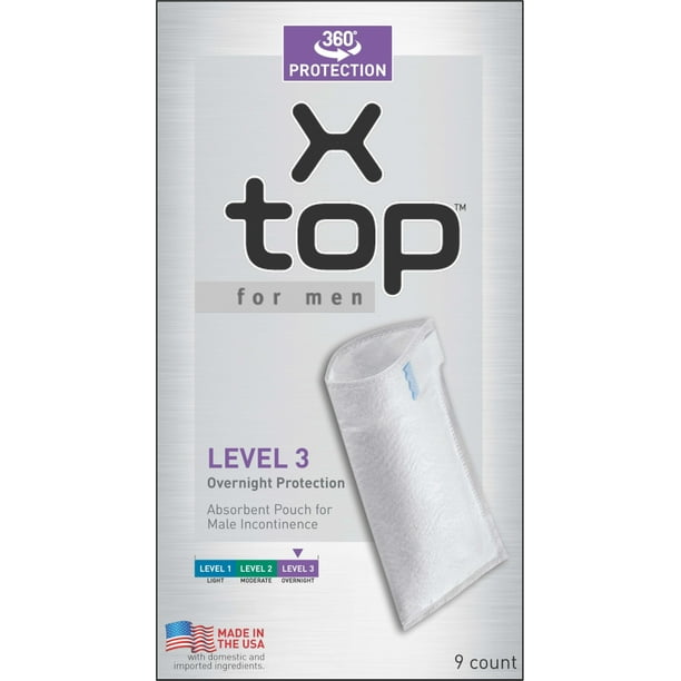 Xtop for men Level 3 Overnight Protection Male Incontinence Pouch 9