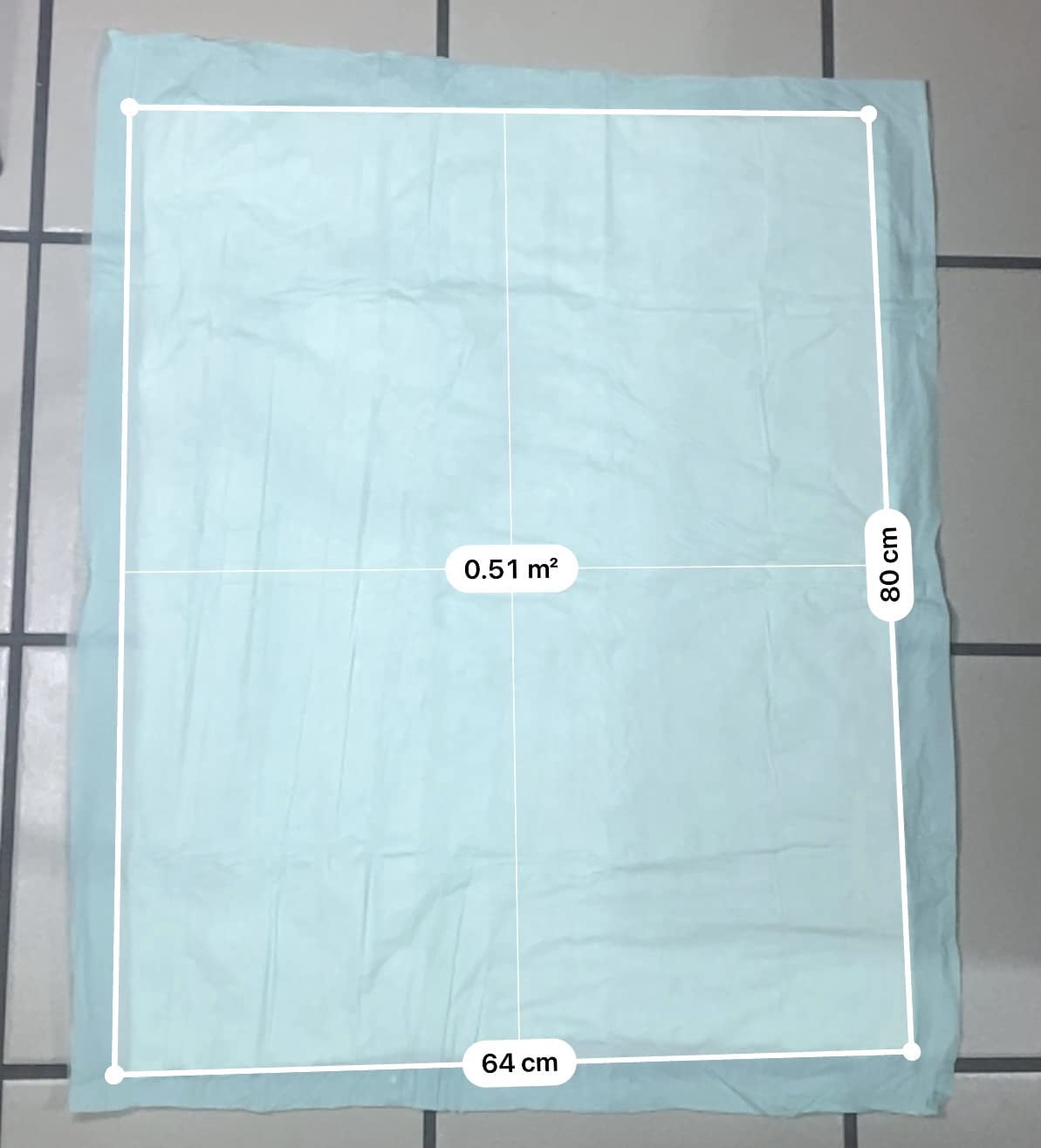 Medline Disposable Adult Bed Pads for Incontinence, Furniture, or Pets, Large, Heavy Absorbency, 30 x 36in, 80 Count
