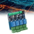 thumbnail image 4 of Professional Relay Output Board, Accurate Easy To Install Stable Contact Convenient 4-Channel Relay Module  For RS485/TTL Communication, 4 of 8