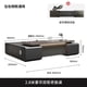 thumbnail image 1 of Modern Boss Luxury Office Desks Italian Design Combination Office Desks Executive Computer Escritorio Ordenador Furniture My Lux Decor Round, 1 of 10