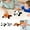A, variant on RKSTN Stuffed Animal Cute Pet Doll Toy Doll Exquisite Companion Puppet Ornaments Companion Cute Pet Doll