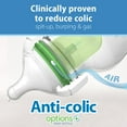 thumbnail image 3 of Dr. Brown's Natural Flow Anti-Colic Options+ Wide-Neck Baby Bottles 9 oz/270 mL,with Level 1 Slow Flow Nipple,4 Count,0m+ C21, 3 of 3