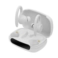 thumbnail image 2 of Open Ear Headphones - Dolby Audio, Snapdragon Sound True Wireless Earbuds, 50Hr Battery, Bluetooth 5.4, IPX 7, Multi-Point, Smart Controls, Wireless Charging Smart Case, Comfort Fit,White, 2 of 8
