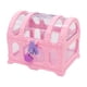 thumbnail image 3 of Organizador de joyas para dormitorio, con cerradura, para guardar adornos para el cabello. Rosa, 3 of 9