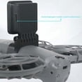 thumbnail image 4 of Lttoisl SharkTRUE Action Camera Adhesive Mount, 360 Degree Rotating Base for Curved & Flat Surfaces, Universal Sticky Holder for GoPro, DJI & Sports Cams - Secure & Durable, 4 of 8