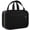 Black, variant on HOTOR Toiletry Bag, Waterproof Hanging Organizer for Travel Size Toiletries, Makeup & Cosmetic Bag for Women & Men, 11.8'' x 4.5'' x 9.0'', Rosewood-Pink