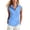 Light Blue, variant on Posijego Women's Sleeveless Tank Tops Button-Up Collared Blouses Business Casual Office Work Tank Tops for Women