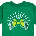 thumbnail image 3 of Instant Message - Skeleton Gamer Hands - Toddler & Youth Short Sleeve Graphic T-Shirt, 3 of 6