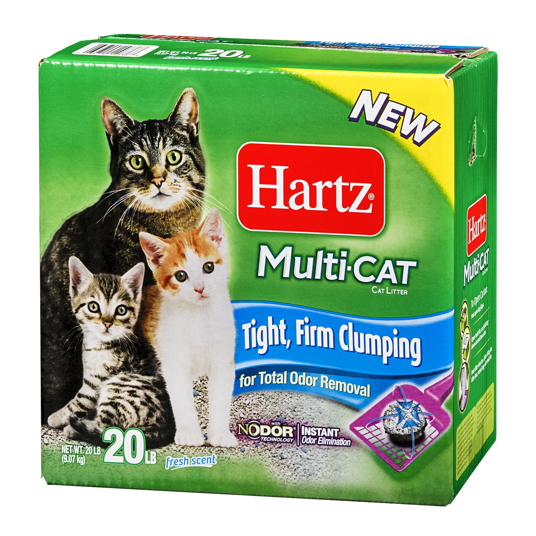 hartz 4 in 1 cat litter