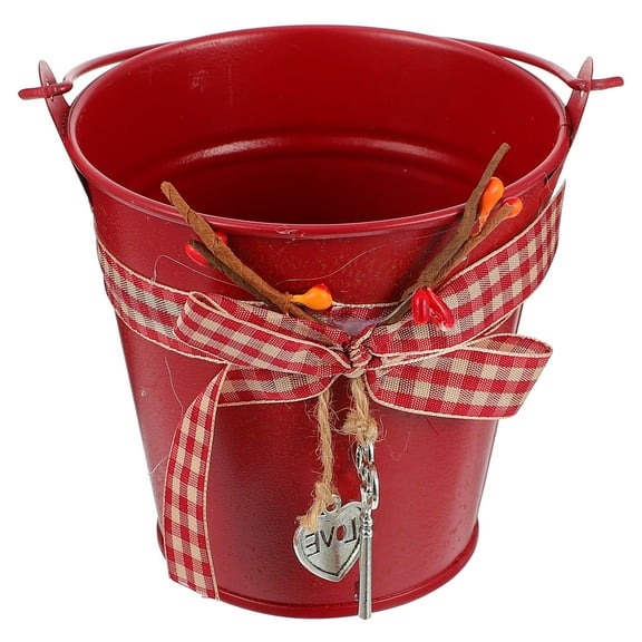 Masteelf Own Very Flowerpot Pots Pot for Flowers Garden Flower Pot 10X10X10CM Red