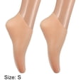 thumbnail image 2 of Unique Bargains 1 Pair Moisturizing Gel Socks Cracked Foot Care Protector Ankle Silicone Socks S Size Beige, 2 of 6