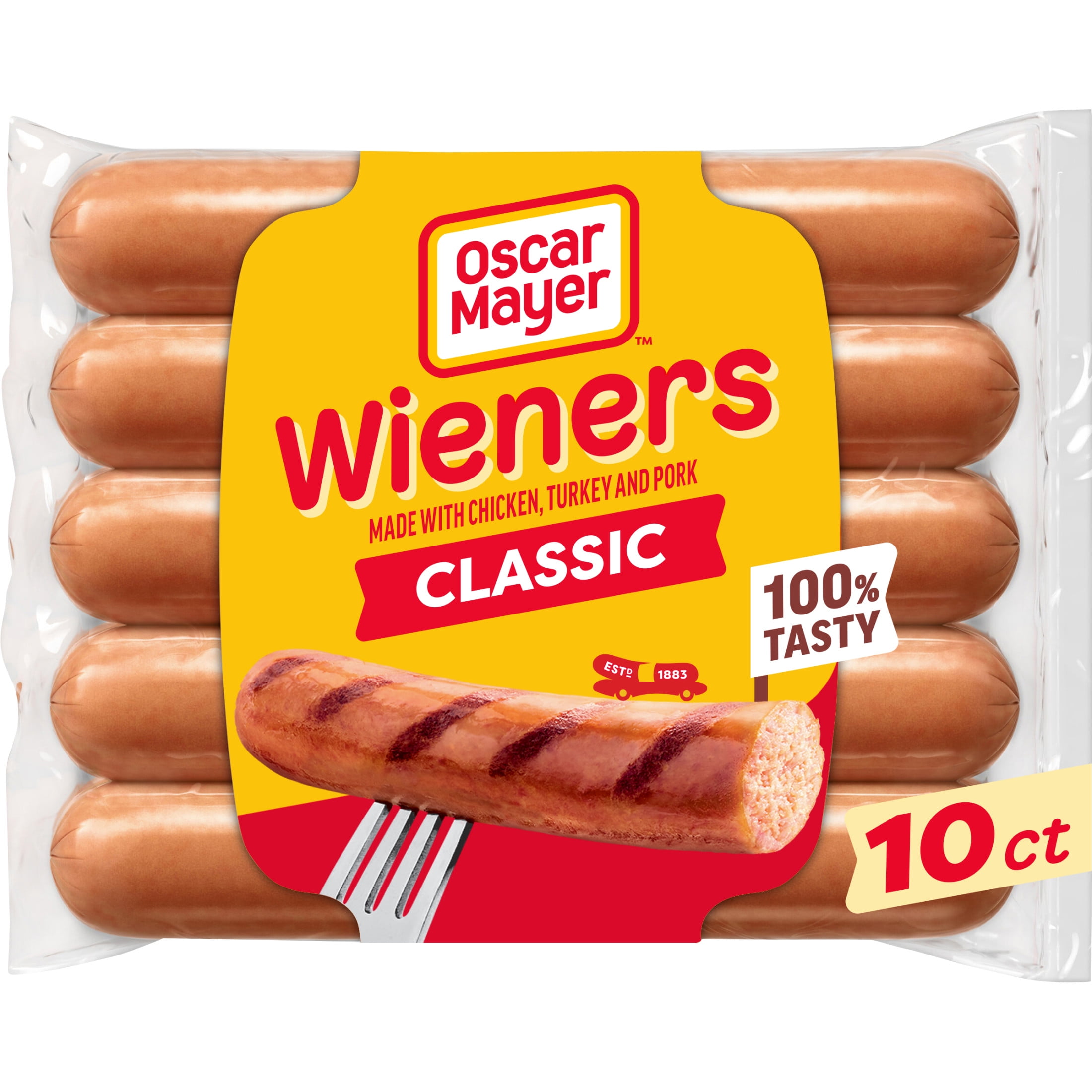 Bar S Classic Fully Cooked Franks 8 Count 12oz Refrigerated Walmart