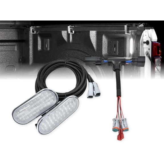 Starkey Products OEM-Style Bed Lighting Kit, LED lights, Plug-and-Play, fits Ford Super Duty 2017-2022
