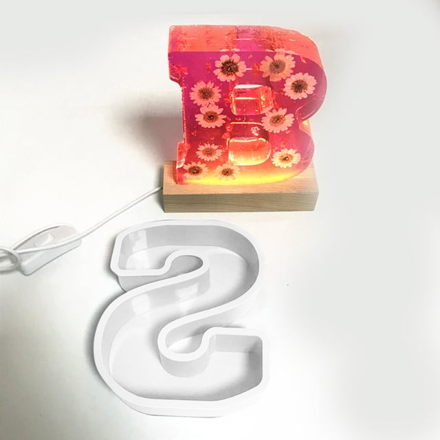 DIY Crystal Alphanumeric Cake M Old 26 English Alphanumeric Cake Silicone M Old