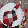 thumbnail image 4 of Fennco Styles Classic Buffalo Plaid Cotton Blend Tablecloth - Holiday Plaid Table Cover for Christmas, Home, Dining Room Decor, Banquet, Family Gathering and Special Occasion, 4 of 6