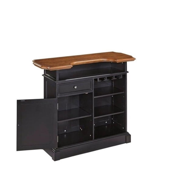 Kingfisher Lane Home Bar in Black Oak