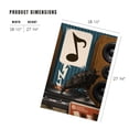 thumbnail image 4 of Lantern Press 1000 Piece Jigsaw Puzzle, Raven and Record Player, 4 of 5