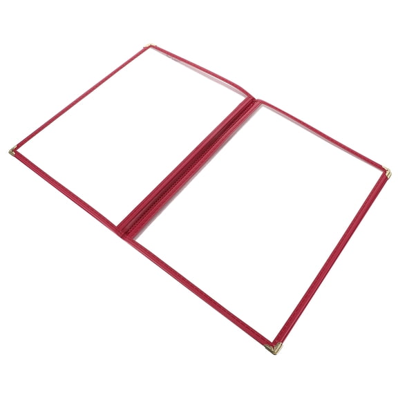 Paper Protector Recipe Folder Menu Sleeve Card Holder