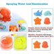 thumbnail image 4 of Bath Toy , Fishing Floating Animals Squirts Toys Games Playing Set with Fishing net , Fish Net, 4 of 4