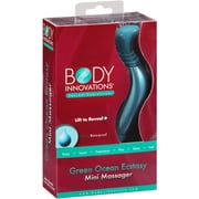Body Innovations Sensual Expressions Green Ocean Ecstasy Mini Massager