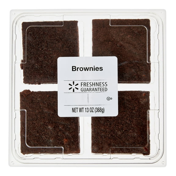 Freshness Guaranteed Chocolate Brownies, 13 oz, (4 Count)