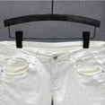 thumbnail image 5 of UFOUND Slim Stretch Denim Shorts For Men Breathable Bottoms Streetwear, 5 of 6