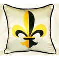 thumbnail image 4 of Betsy Drake ZP031 22 x 22 in. Fleur-De-Lis Extra Large Zippered Pillow, 4 of 4